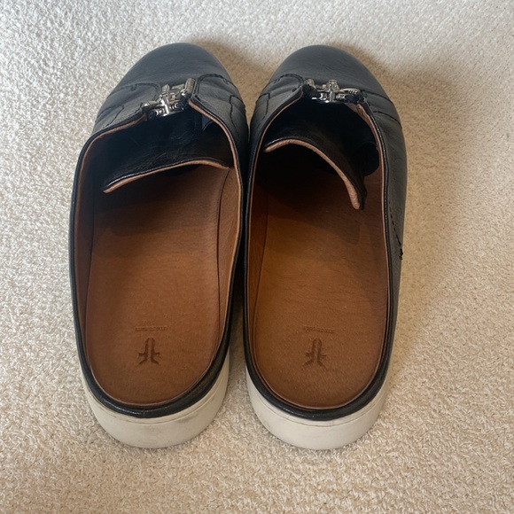 Frye Black sneaks slides-VERY GENTLY WORN - Picture 4 of 7
